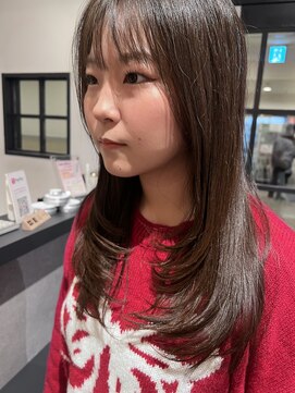 アーカイブ(archive) レイヤーカットにシースルーバング/学割U24　archive垂水