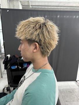 ダウンバングショート〔京都美容室/伏見桃山/メンズ〕