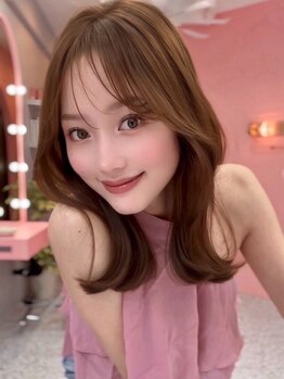 髪質改善/韓国ヘア/レイヤーカットVOTAN COLON表参道/原宿【3月OPEN（予定）】の写真/「イメチェンしたいけど切りたくない!」そんなワガママ叶えます★ロング女子から絶対的支持をうける[VOTAN]