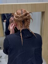 ワビ(wabi)&nbsp;pale orange × twinカチモリ