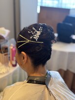 ヘアーアンドメイク カリーナ 馬込沢店(Karina)&nbsp;社交ダンスヘアセット