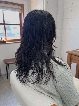 アリア ヘアデザイン(aria hairdesign) セミロングレイヤーパーマ