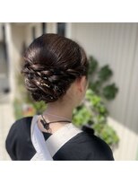 ヘアーレクスアリイ(Hair Lex Alii)&nbsp;お祭りシニヨン/お祭りセット/ヘアアレンジ