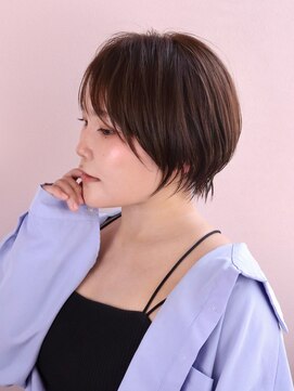 マグノリア バイ ウォーターリリー(Magnolia by Water Lily) 抜け感プラスの大人美人丸みショートボブ