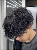 波巻きパーマシャドウパーマサーフカールフェザーパーマ