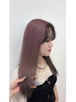 アストレアバイニケ(ASTRAEA by nike)&nbsp;ピンクベージュ×インナーブラック