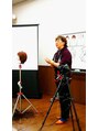 ヘアーアミューズ(HAIR AMUSE) 美容技術講習会にて