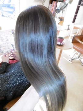 デザインヘアー ピアジェ 橿原店(DESIGN HAIR PIAGET) ☆煌く透明感艶KIRARAハイグラデーションアッシュグレージュ人気
