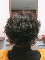 ヘアーデザイン ヴァローレ 南越谷 新越谷(Hair design Valore)&nbsp;癖をいかしたショートスタイル