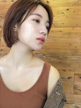 マウ(mau) 切りっぱなしボブ