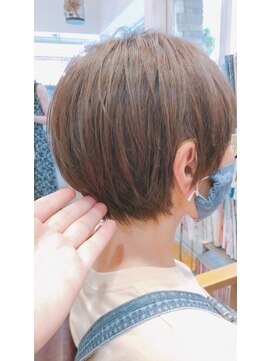 タイム(Time) ふわっとかわいい丸みショートボブ