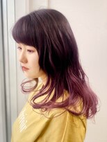 ヴェリーヘアメイク(VERY Hair Make) ロンググラデーションカラー
