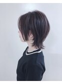 ネオミニウルフ♪大人可愛い20代30代40代前下がりショートボブ