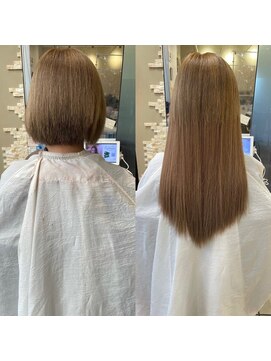 アンク クロス 関内店 ロアエクステ80枚　ナチュラルベージュ