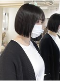 ミニボブ　内巻きボブ