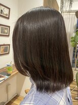 ホロホロ ヘアーデザイン(holoholo Hair Design)&nbsp;20代30代40代50代◎大人可愛い切りっぱなしミディアムボブ