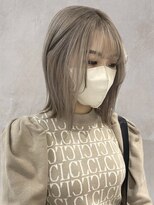 グリット(Grit) ハイトーンベージュ/外ハネボブ【Grit神戸元町店】