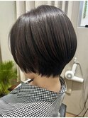 大人美人丸みショート