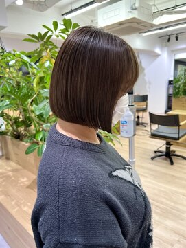 オーシャン(Ocean) 〔Ocean Hair&Life 田中愛梨〕ミニボブ/ボブ/苦楽園/苦楽園口