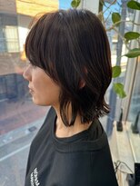 イーストハムヘッドショップ(EAST HAM head shop) くびれレイヤーボブ/ベリーブラウン