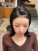 ノラ ヘアーサロン(NORA HAIR SALON)&nbsp;【akane】チャンモリパーマうぶ毛パーマ韓国顔周りおくれ毛