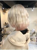 パールベージュ×ニュアンスピンク