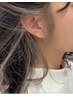 【トレンド★イヤリングカラー】カット+カラー+Aujuaトリートメント