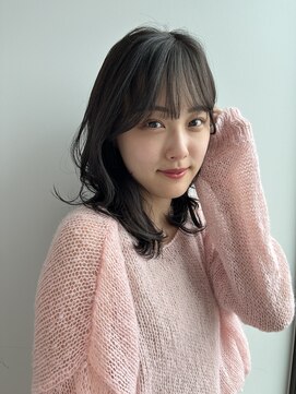 エクリ シセイドウ 麻布十番店(equri×SHISEIDO) ふんわりレイヤースタイル