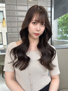 リリー(Lilley) 【lilley 稲永麻衣】レイヤー+髪質改善+ダブルカラー+韓国ヘア