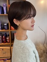 サンド クリア 横浜本店(sand clear)&nbsp;丸みショートショート/レイヤーカット/顔周り/前髪/横浜