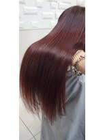 ヘアー＆メイク ルナルナ 明和店　HAIR＆MAKE LUNA LUNA ピンク系カラー