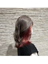 ビスイル 秋葉原店(Vis ill) ホワイトラベンダーハイトーン外国人風透明感大人可愛い韓国