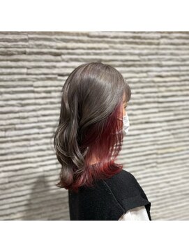 ビスイル 秋葉原店(Vis ill) ホワイトラベンダーハイトーン外国人風透明感大人可愛い韓国