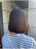 10代/20代/ミニボブ/艶髪/髪質改善ストレート