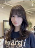 レイヤーカット/ミディアムヘア/韓国ヘア/似合わせ/谷町四丁目