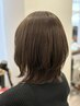 【青バラの香り♪】似合わせカット+カラー+オージュア2step　トリートメント