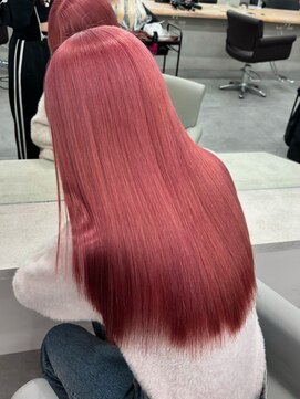 ベレーザ 渋谷(BELEZA) 14556髪質改善カシスレッドラベンダーパープルストレートロング