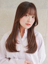 ニューヨークニューヨークマザーズ(NYNY Mothers)&nbsp;ローレイヤー/顔まわりカット/透明感/ブラウン