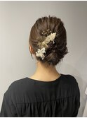 アップスタイル/ヘアアレンジ/シンプルヘアセット