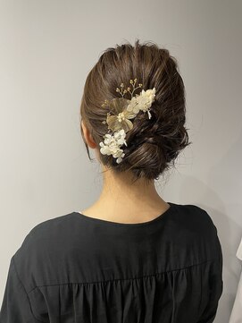 ティック 福井鯖江店(tic.) アップスタイル/ヘアアレンジ/シンプルヘアセット