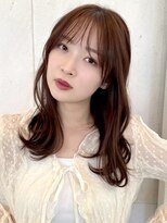 トリコ ショップアンドヘアサロン(tricot shop hair salon)&nbsp;ゆるっとフェイスレイヤー◎Autumn ベージュブラウン