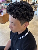 サラビューティーサイト 志免店(SARA Beauty Sight) 【Haru】メンズパーマ/オールバックパーマ/短髪