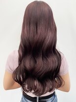 スタートウキョウ 渋谷(STAR TOKYO) ラベンダーカラー髪質改善カラーロングヘア