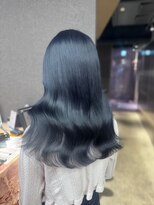 エン 栄店(enne)&nbsp;大人ガーリー/ダークアッシュ/ミディアムレイヤーカット/栄