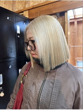 アフターニュース 新潟(afternews) 抜きっぱなしブロンド/ダブルカラー/ケアブリーチ/髪質改善/駅南