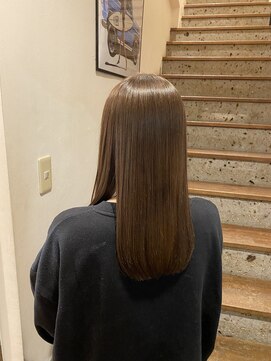 シュガー 盛岡(SUGAR) 髪質改善トリートメント　ロング　レイヤーカット