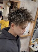 メンズハイライトパーマ/メッシュパーマ/ツイストスパイラル