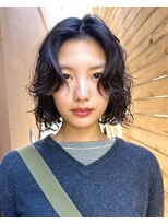 ナループロアポンテ(Nalu pu loa PONTE)&nbsp;パーマボブパーマショートパーマボブウルフパーマミニボブパーマ