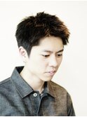 メンズカットボックスショートスパイキーショート刈り上げない