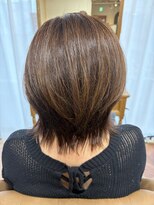 ラナ(LANA) ナチュラルベージュにくびれボブ
